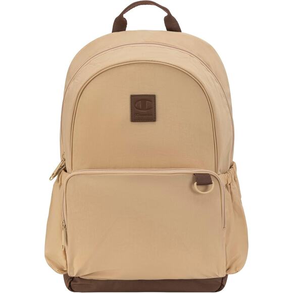Champion Venice Nylon Backpack Medium Western Khaki Lightweight Travel Bag - Picture 1 of 3